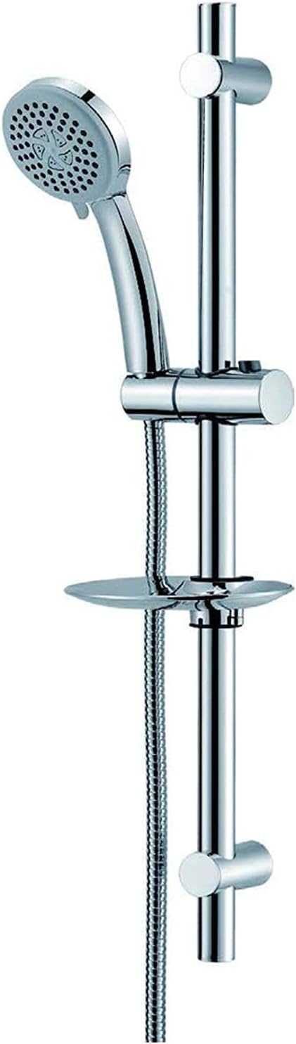 Milano Glory Sliding Bar Shower Kit with 3 Flow Message Set