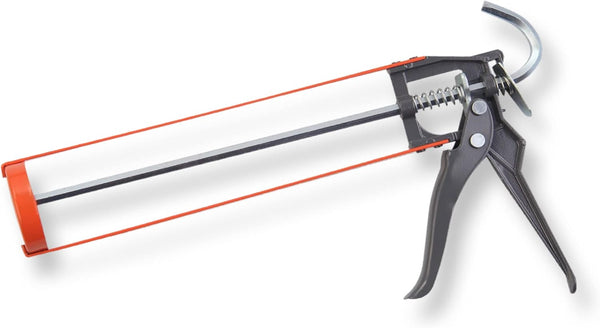 Silicone Gun, Suitable for Home & Office use, Metal Caulking Gun with Quick Release Plate for Adhesives, Caulk, Silicone, and other Cartridges